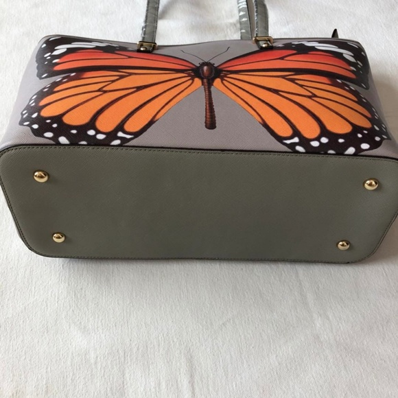 Cooco Design Handbag Shoulder Tote - Butterfly - Picture 2 of 8